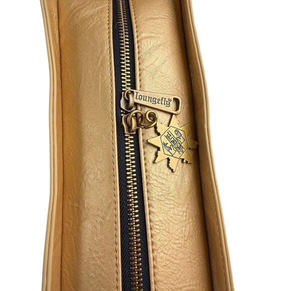 Loungefly The Mummy Book of the Living Gold Edition Mini Backpack